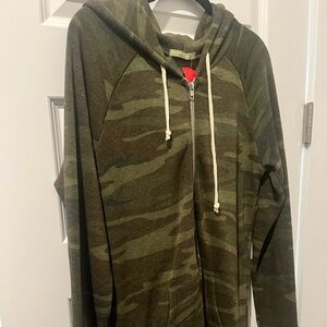 Alternative Olive Camouflage Utility Jacket